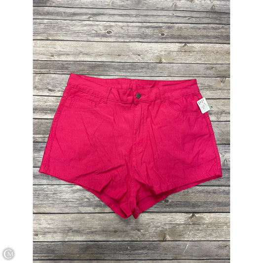 Shorts By Shein In Pink, Size: 3x