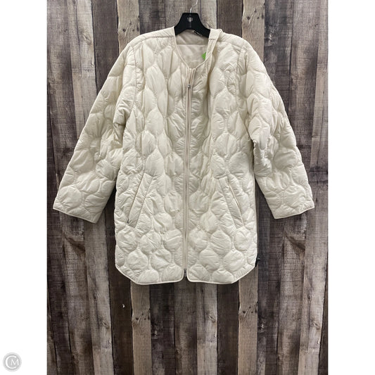 Jacket Puffer & Quilted By Athleta In White, Size: L