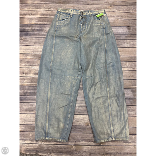 Jeans Wide Leg By Universal Thread In Blue Denim, Size: 12
