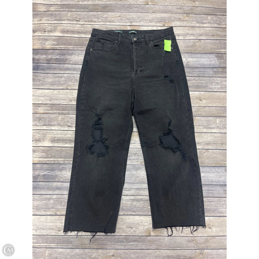 Jeans Wide Leg By Wild Fable In Black Denim, Size: 12
