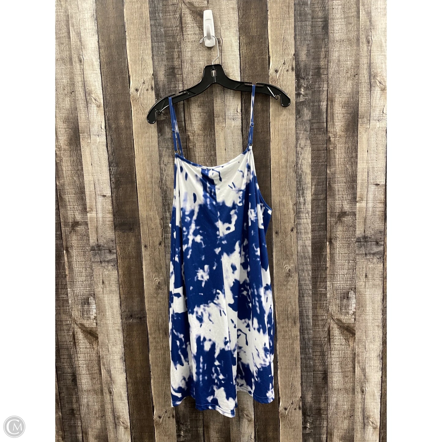 Romper By Shein In Tie Dye Print, Size: 3x