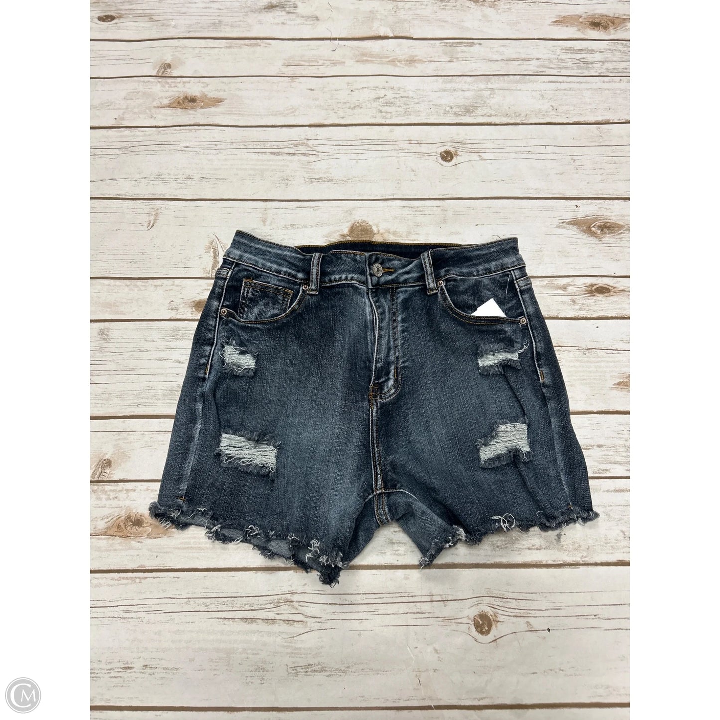 Shorts By Cme In Blue Denim, Size: L