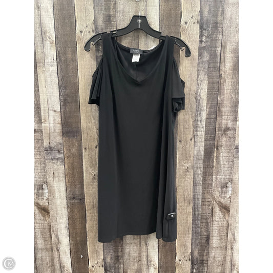 Dress Casual Midi By Msk In Black, Size: Lp
