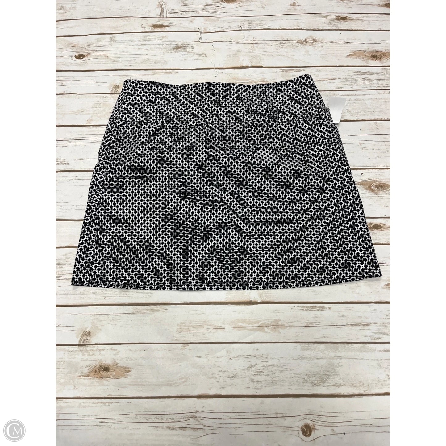 Skirt Mini & Short By Cme In Black & White, Size: Xl
