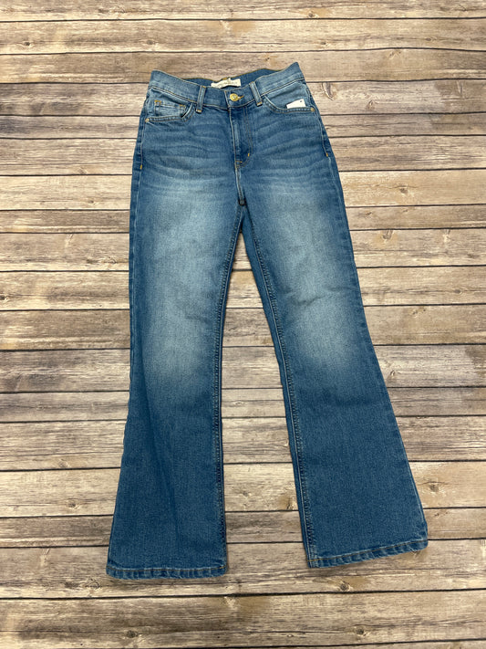 Jeans Flared By Current Elliott In Denim, Size: 0