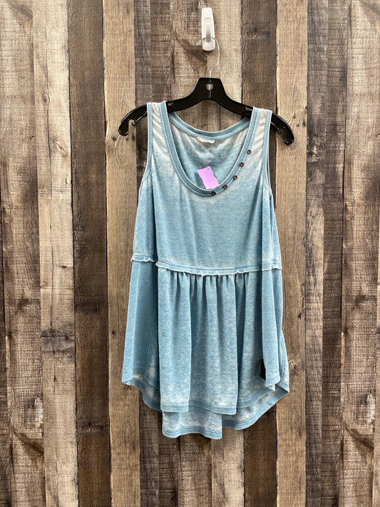 Blue Top Sleeveless Jane And Delancey, Size S