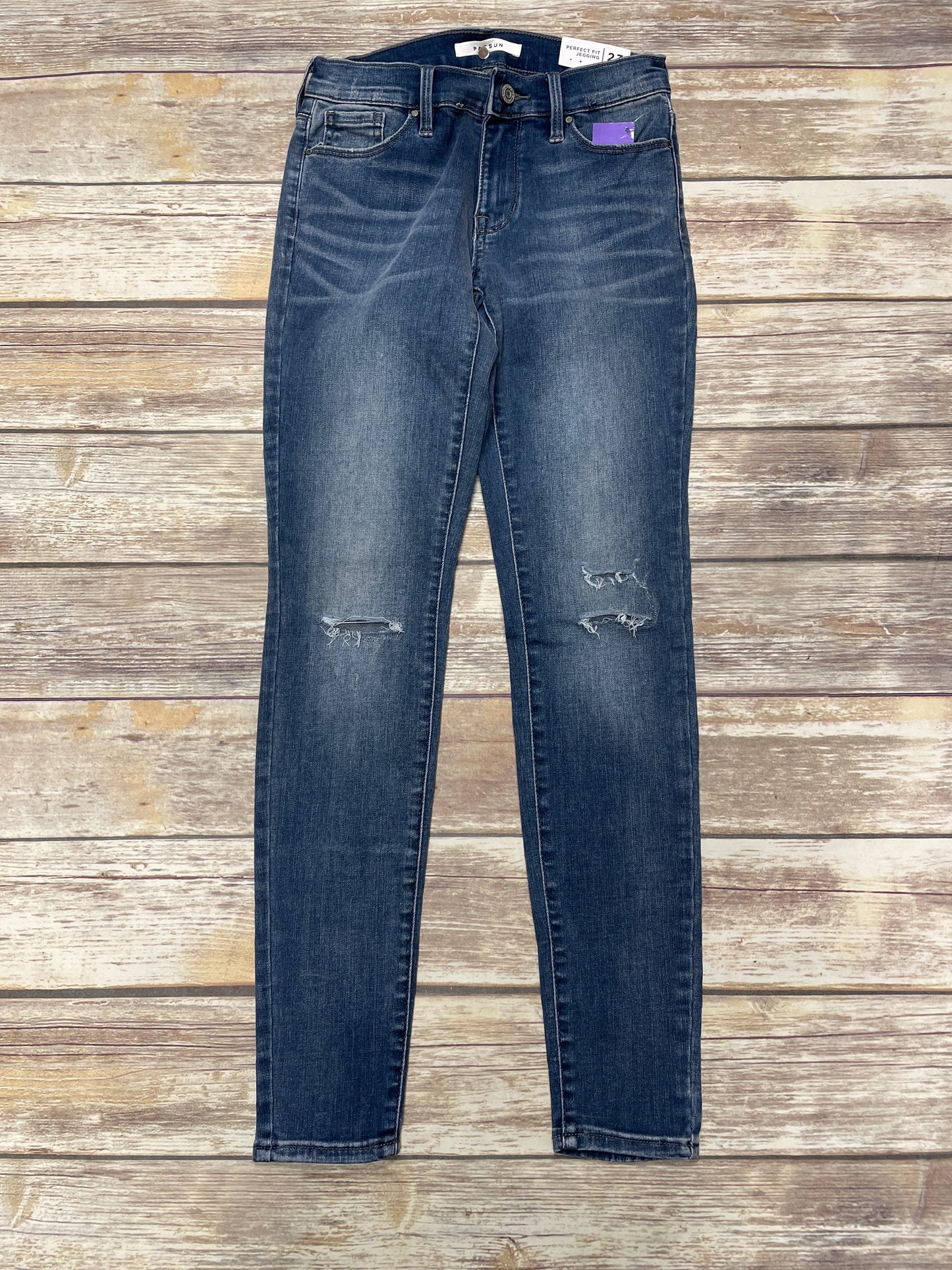 Jeans Jeggings By Pacsun In Blue Denim, Size: 0