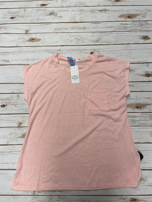 Top Sleeveless By Cme In Pink, Size: Xl