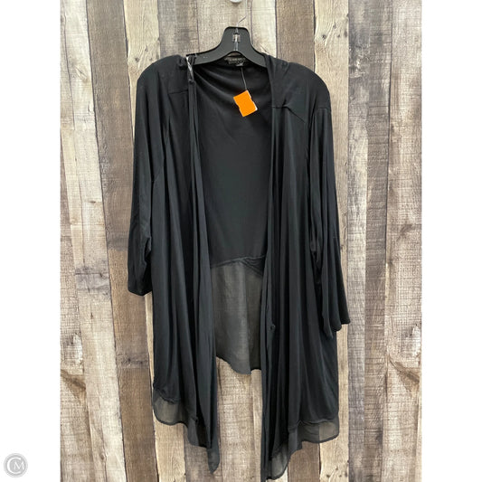 Cardigan By Lane Bryant In Black, Size: 3x