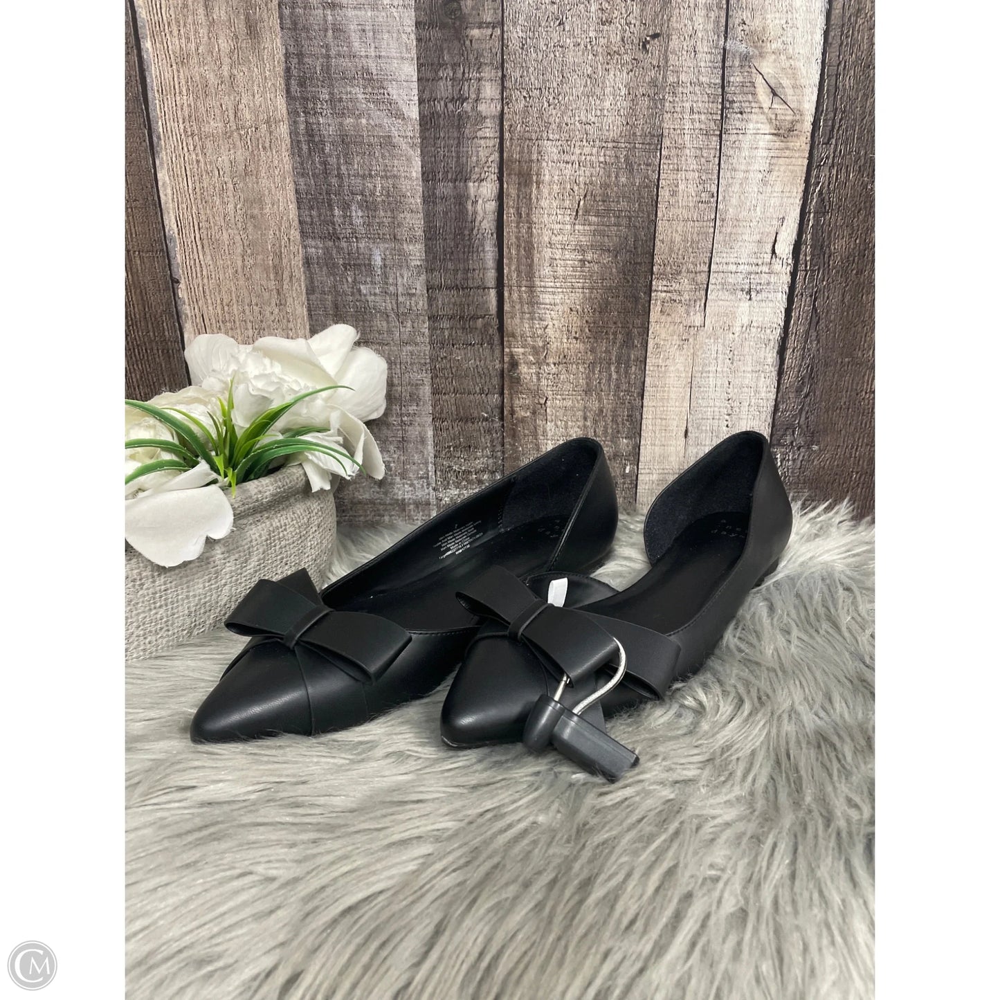 Shoes Flats By A New Day In Black, Size: 7