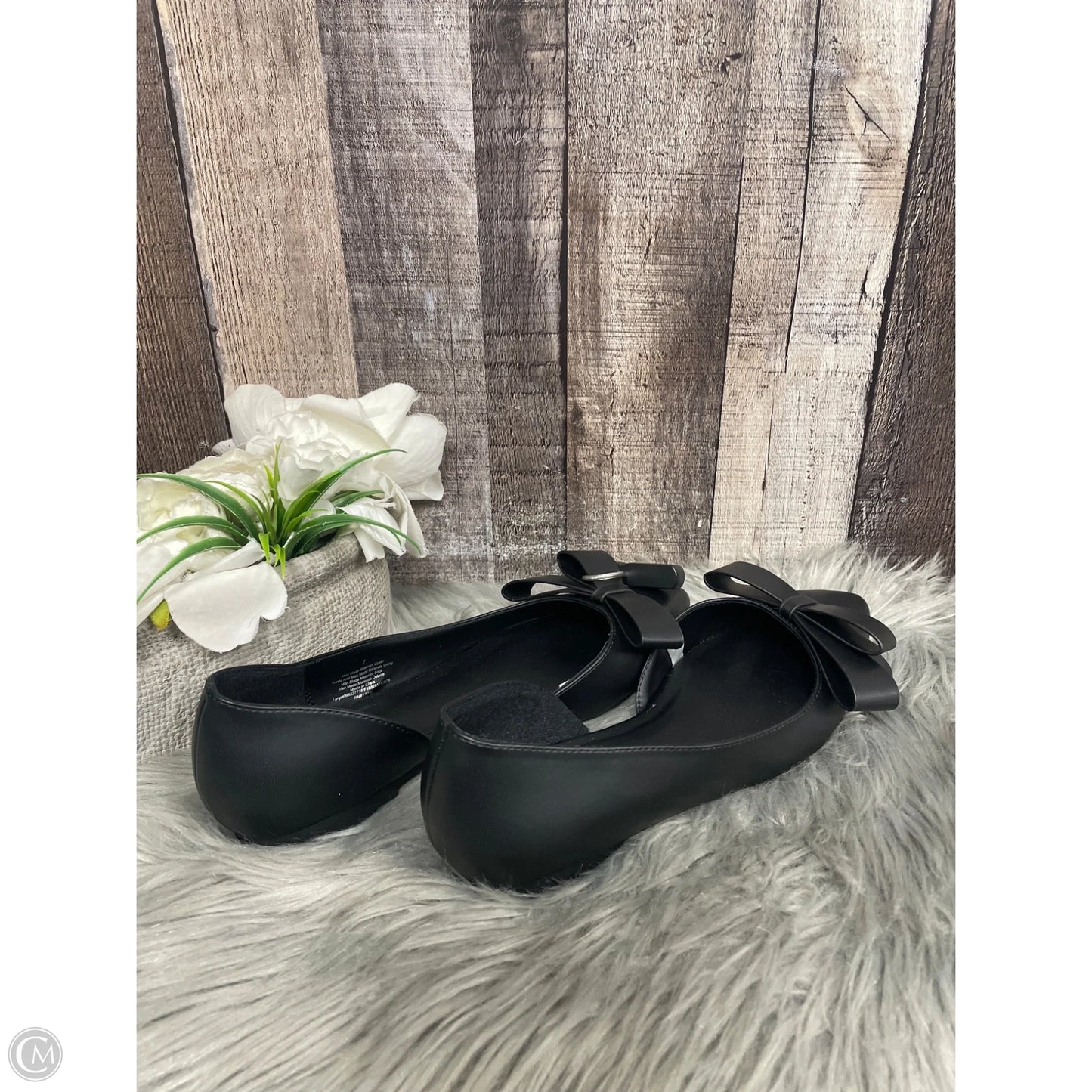 Shoes Flats By A New Day In Black, Size: 7