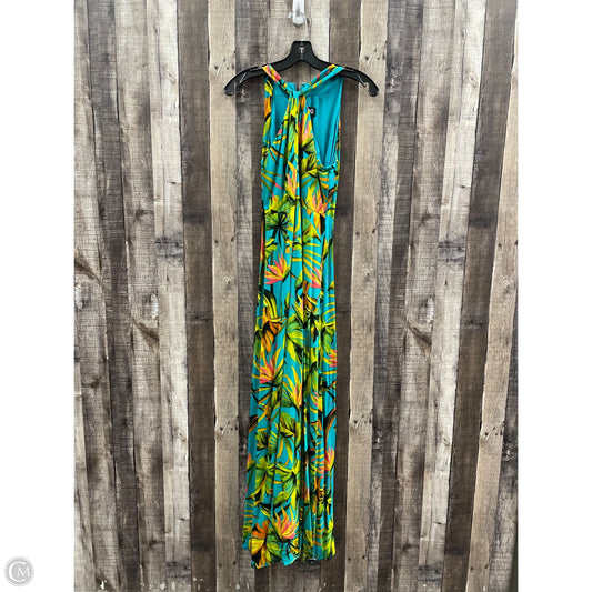 Dress Casual Maxi By International Concepts In Tropical Print, Size: S