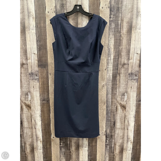 Dress Casual Midi By Cme In Navy, Size: L