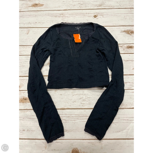 Top Long Sleeve Basic By Cme In Black, Size: M