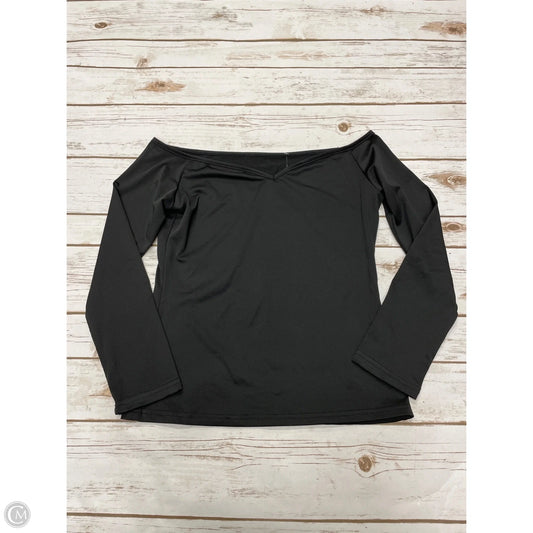 Top Long Sleeve Basic By Cmf In Black, Size: M