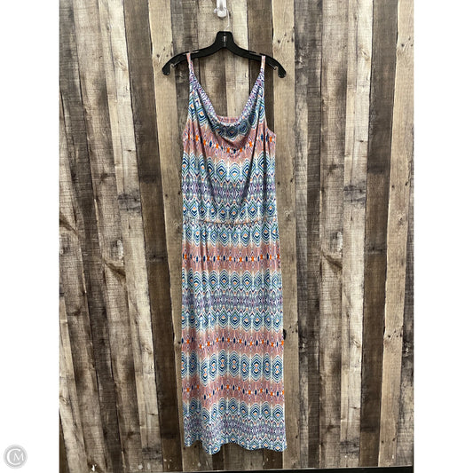 Dress Casual Maxi By Cabi In Multi-colored, Size: M