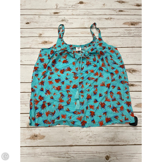 Top Sleeveless By Cabi In Blue, Size: M