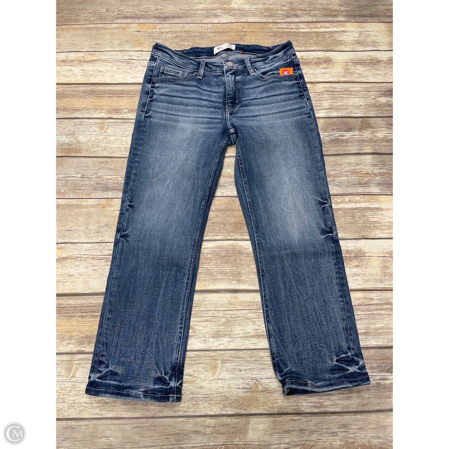 Jeans Straight By Bke In Blue Denim, Size: 6