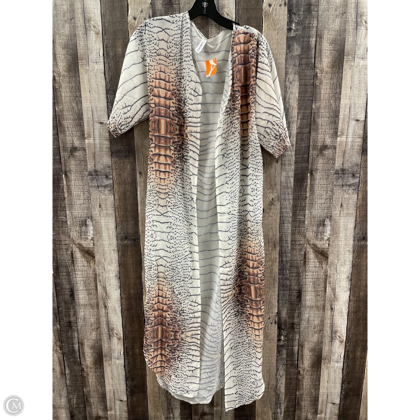 Kimono By Cme In Animal Print, Size: S