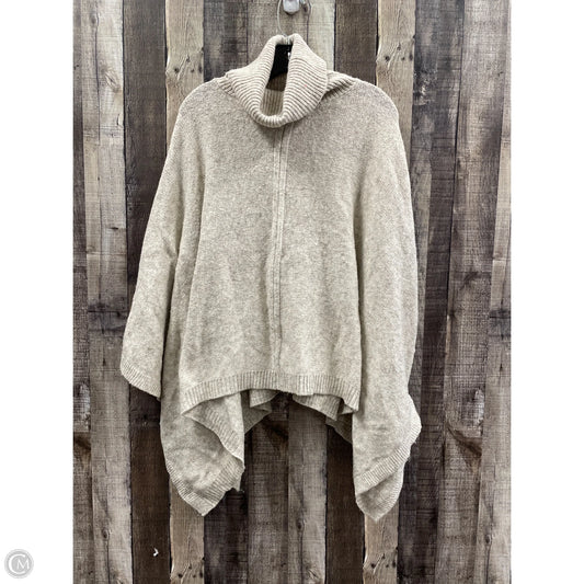 Poncho By A New Day In Cream, Size: Osfm
