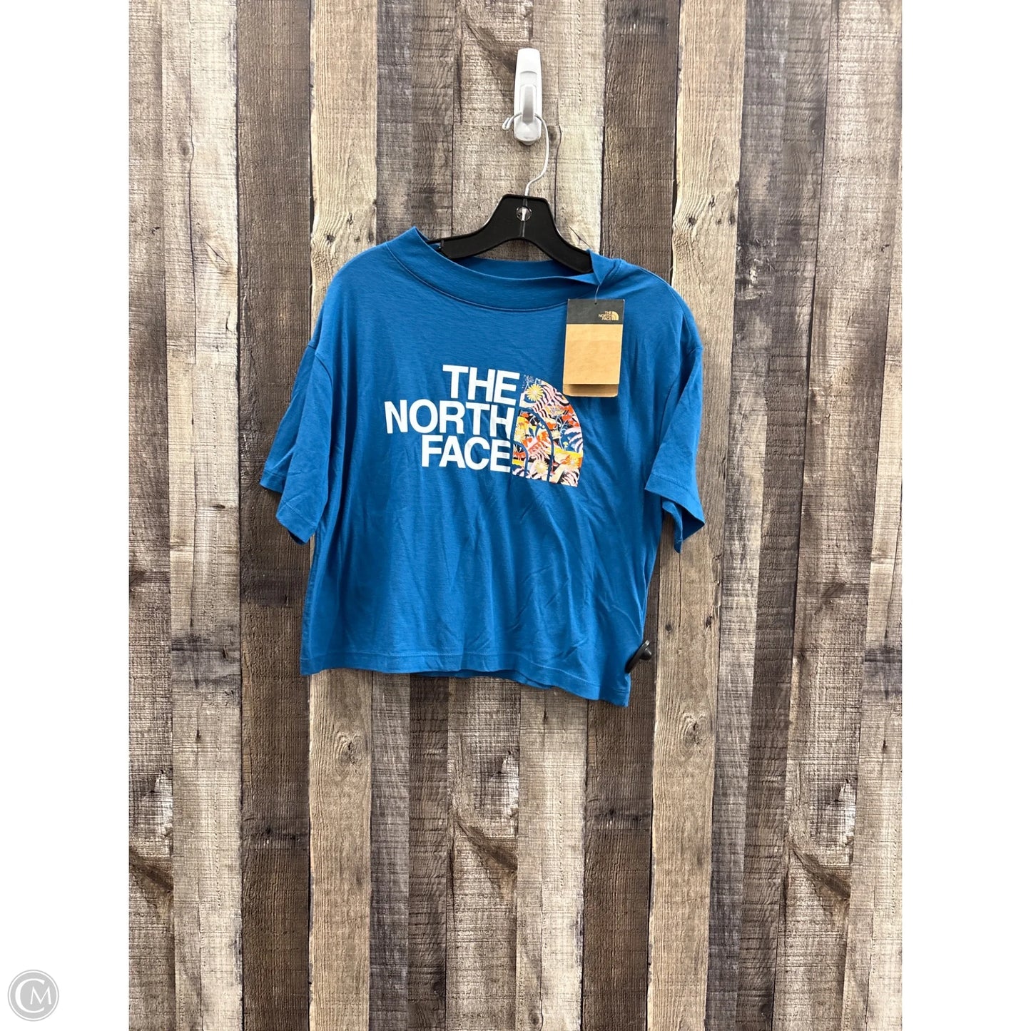Top Short Sleeve By The North Face In Blue, Size: S