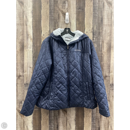 Jacket Puffer & Quilted By Columbia In Navy, Size: Xl