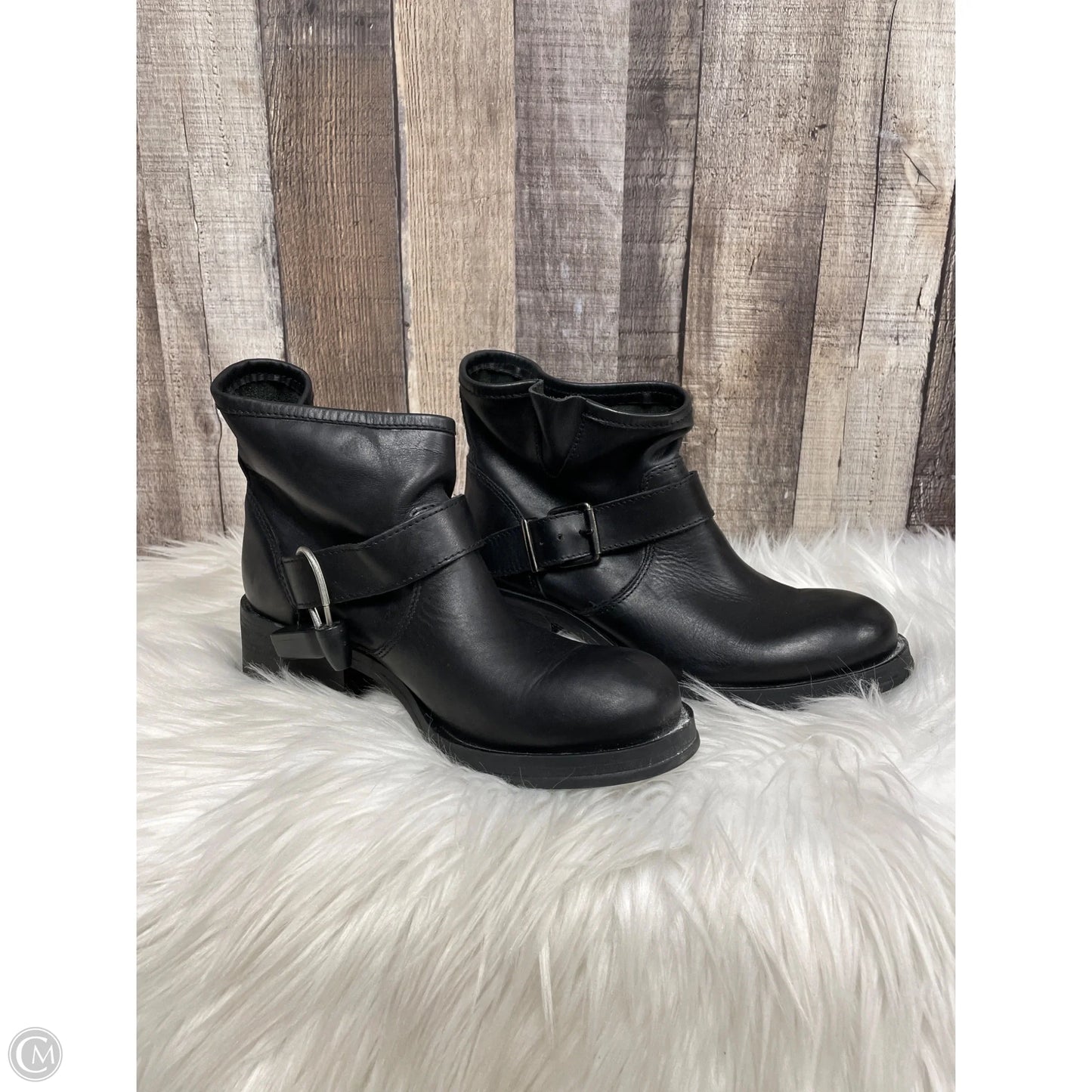 Boots Ankle Heels By Cme In Black, Size: 6