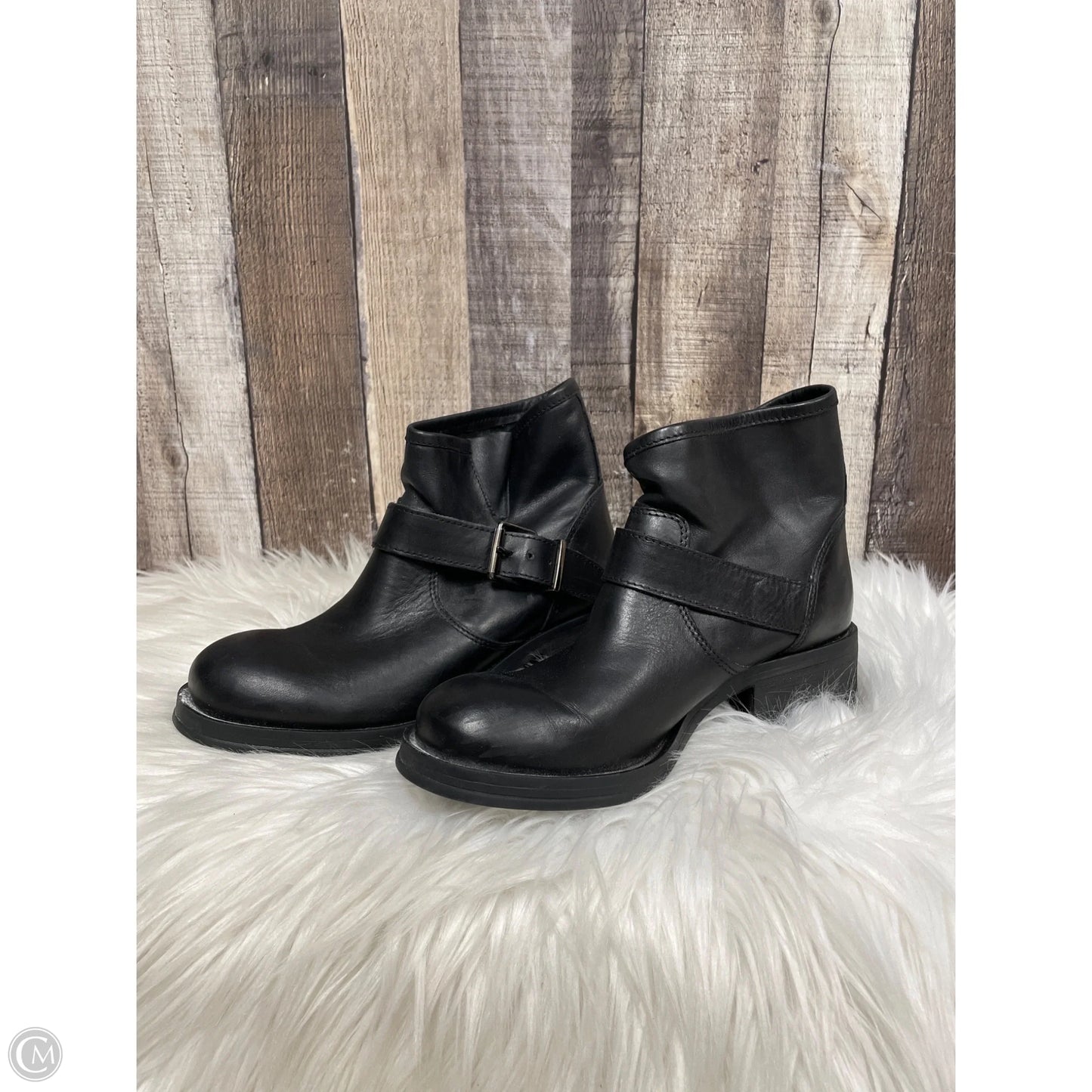 Boots Ankle Heels By Cme In Black, Size: 6