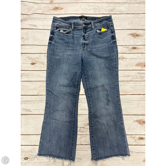 Jeans Boot Cut By Judy Blue In Blue Denim, Size: 12