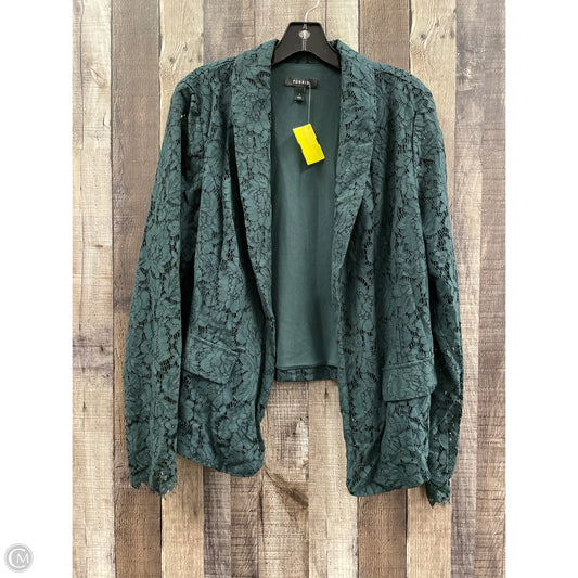 Blazer By Torrid In Green, Size: Xl