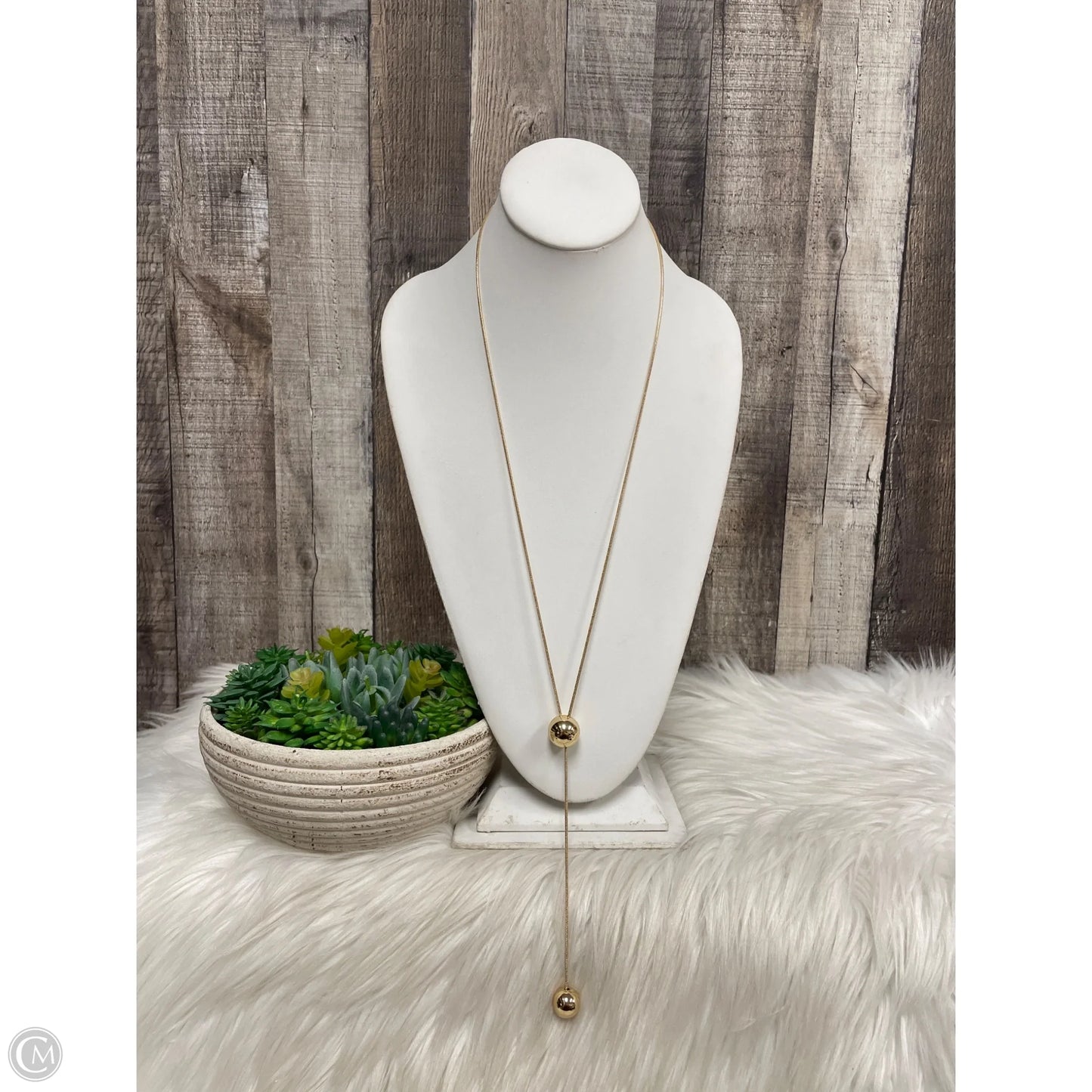 Necklace Lariat & Y-drop By Chicos