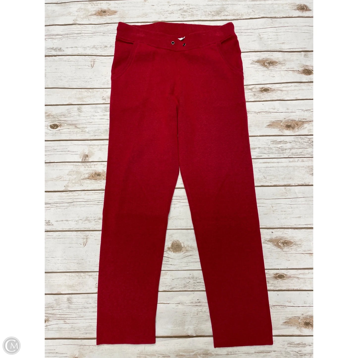 Pants Set 2pc By Chicos In Red, Size: M