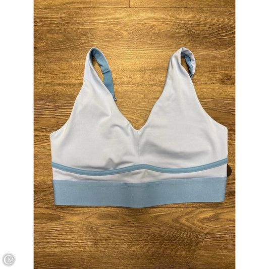 Athletic Bra By Fabletics In Blue, Size: M