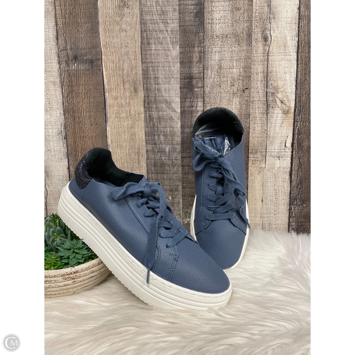 Shoes Athletic By Cme In Blue, Size: 9