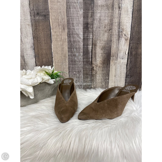 Shoes Heels Stiletto By Vince Camuto In Brown, Size: 7.5