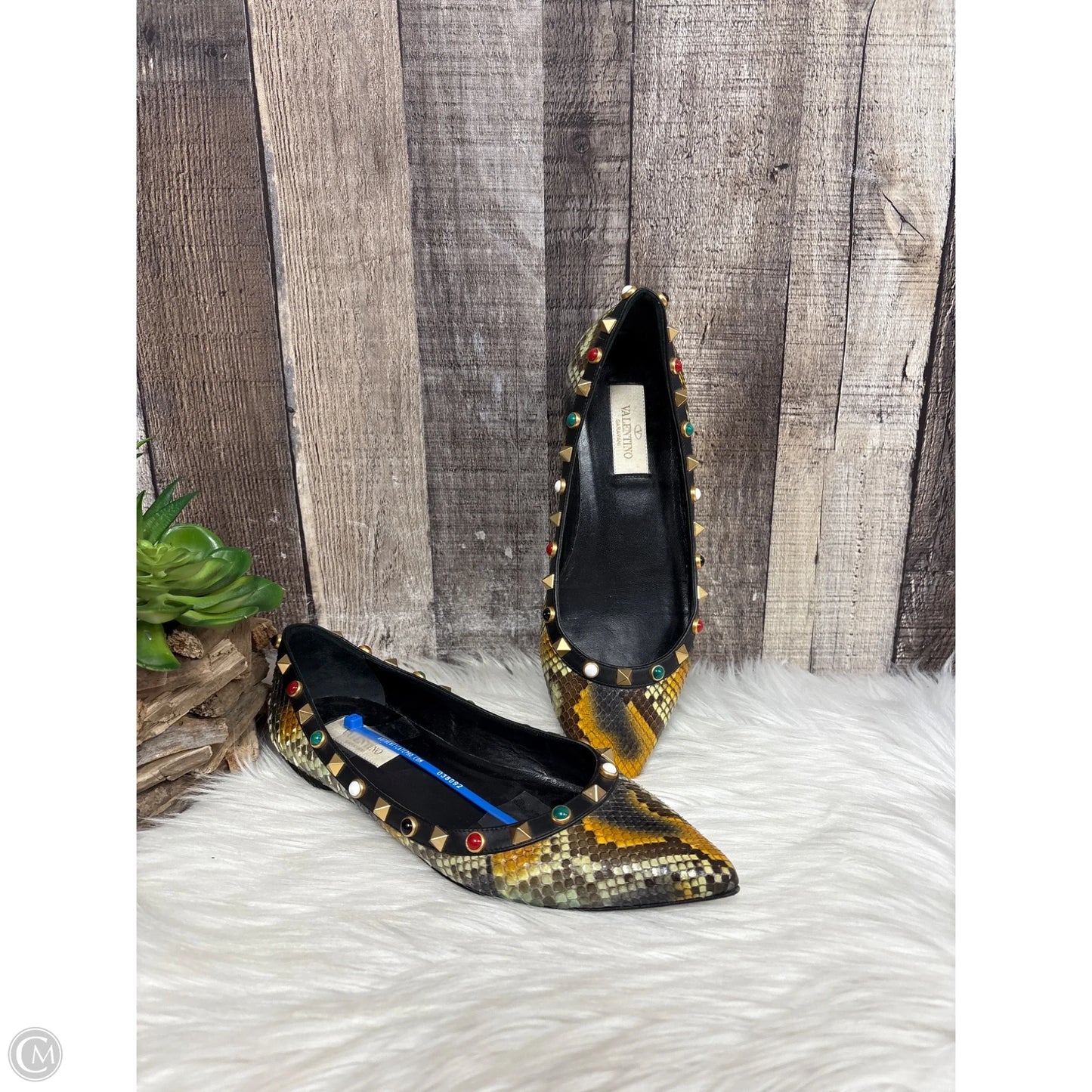 Shoes Luxury Designer By Valentino-garavani In Multi-colored, Size: 6