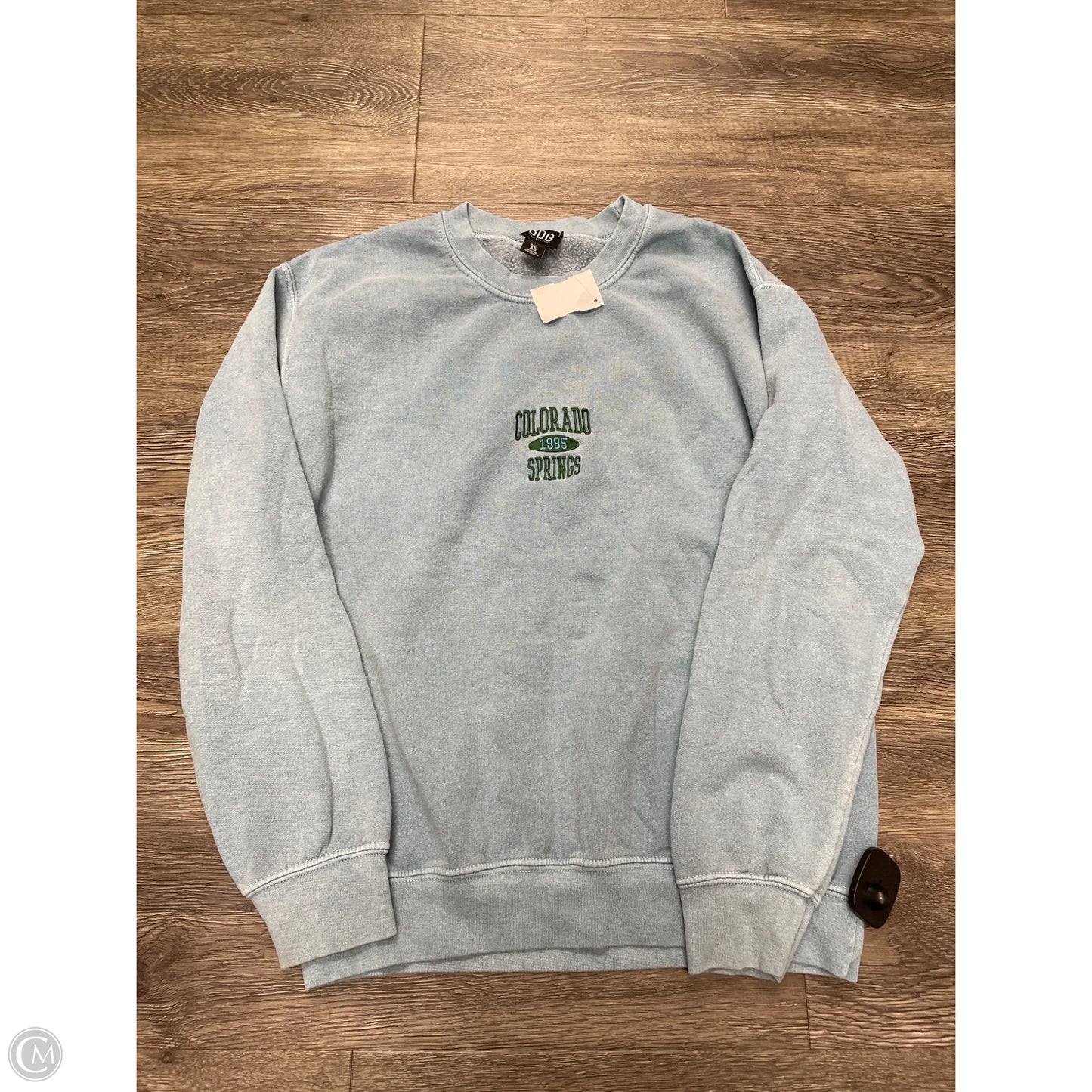 Sweatshirt Crewneck By Bdg In Blue, Size: Xs