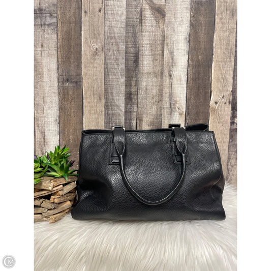 Handbag Leather By Ellen Tracy, Size: Medium