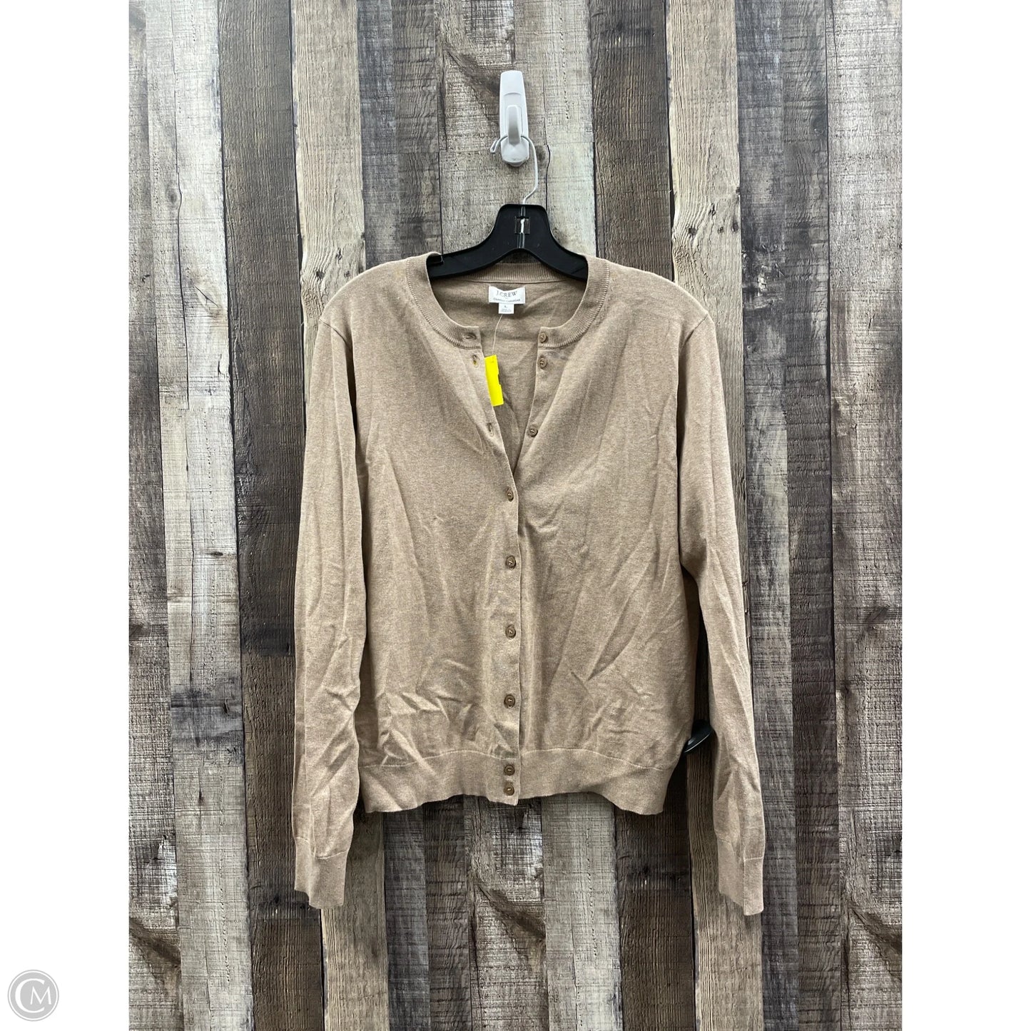 Cardigan By J. Crew In Tan, Size: L