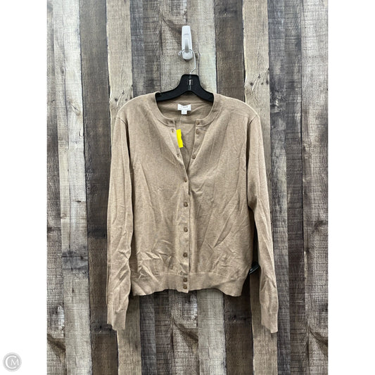 Cardigan By J. Crew In Tan, Size: L
