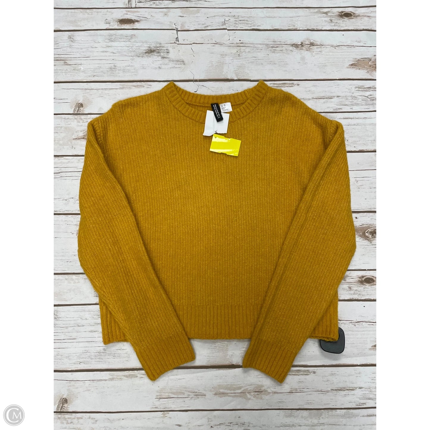 Sweater By Divided In Yellow, Size: Xl