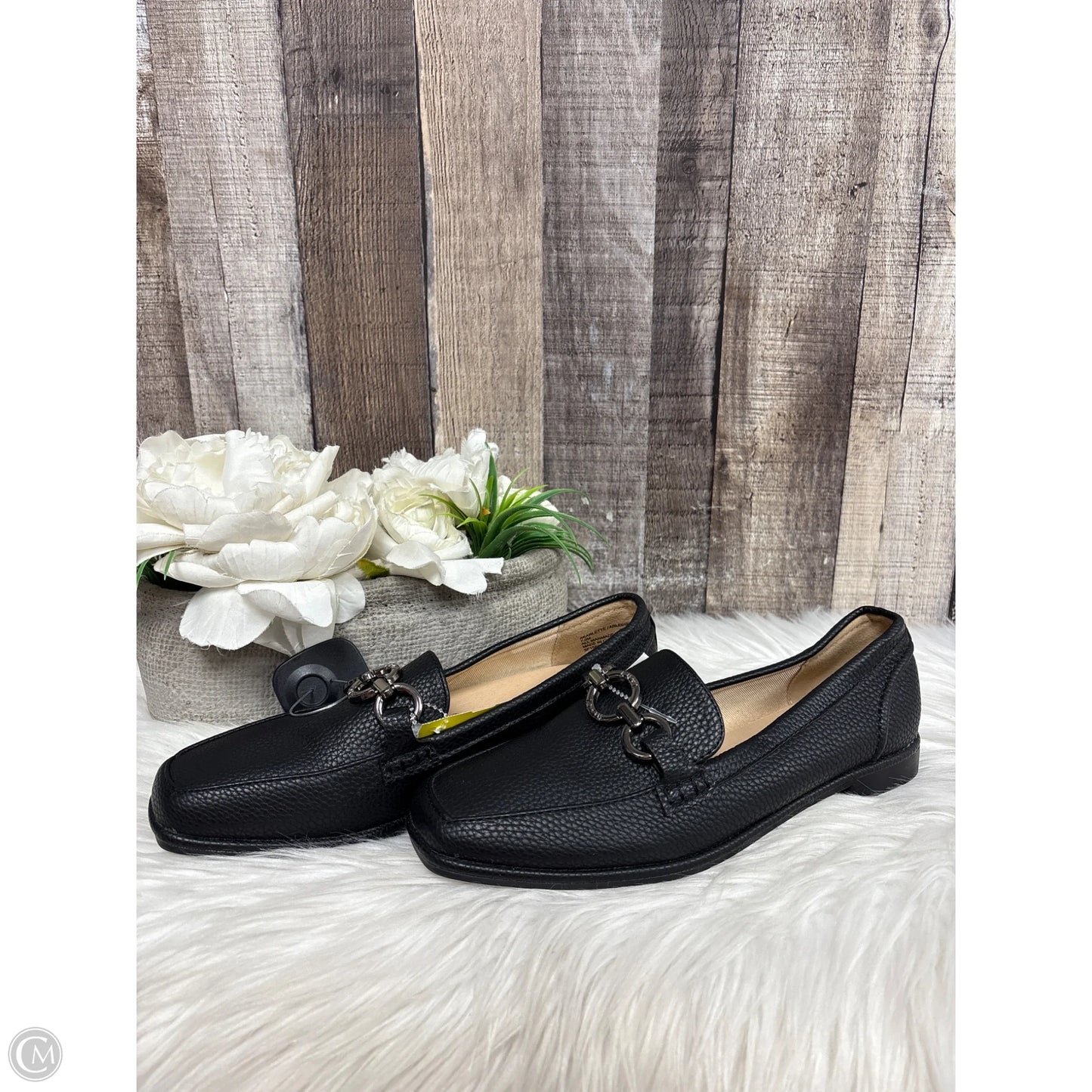 Shoes Flats By Anne Klein In Black, Size: 7