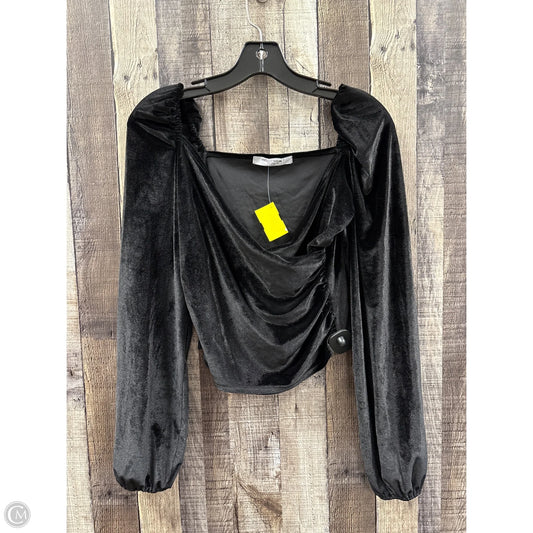 Top Long Sleeve By Project Social Tee In Black, Size: S