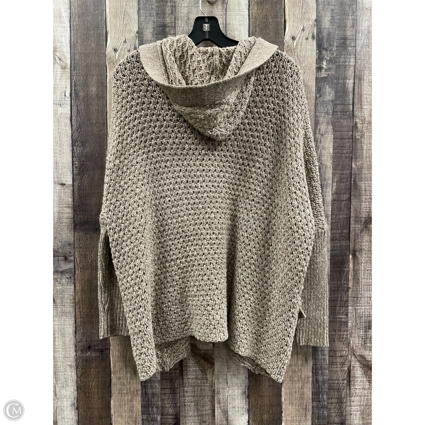 Sweater Cardigan By Cme In Brown, Size: M