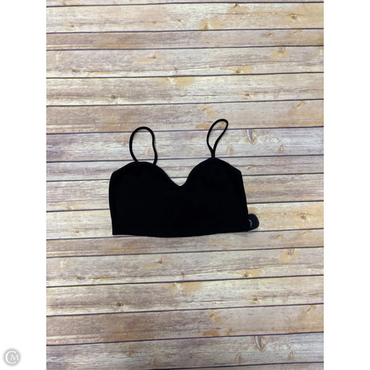 Top Sleeveless By Zara In Black, Size: L