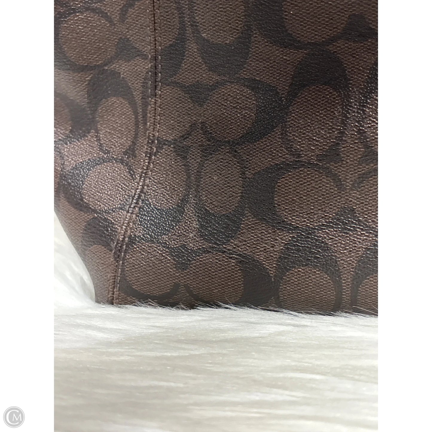 Handbag Designer By Coach, Size: Large