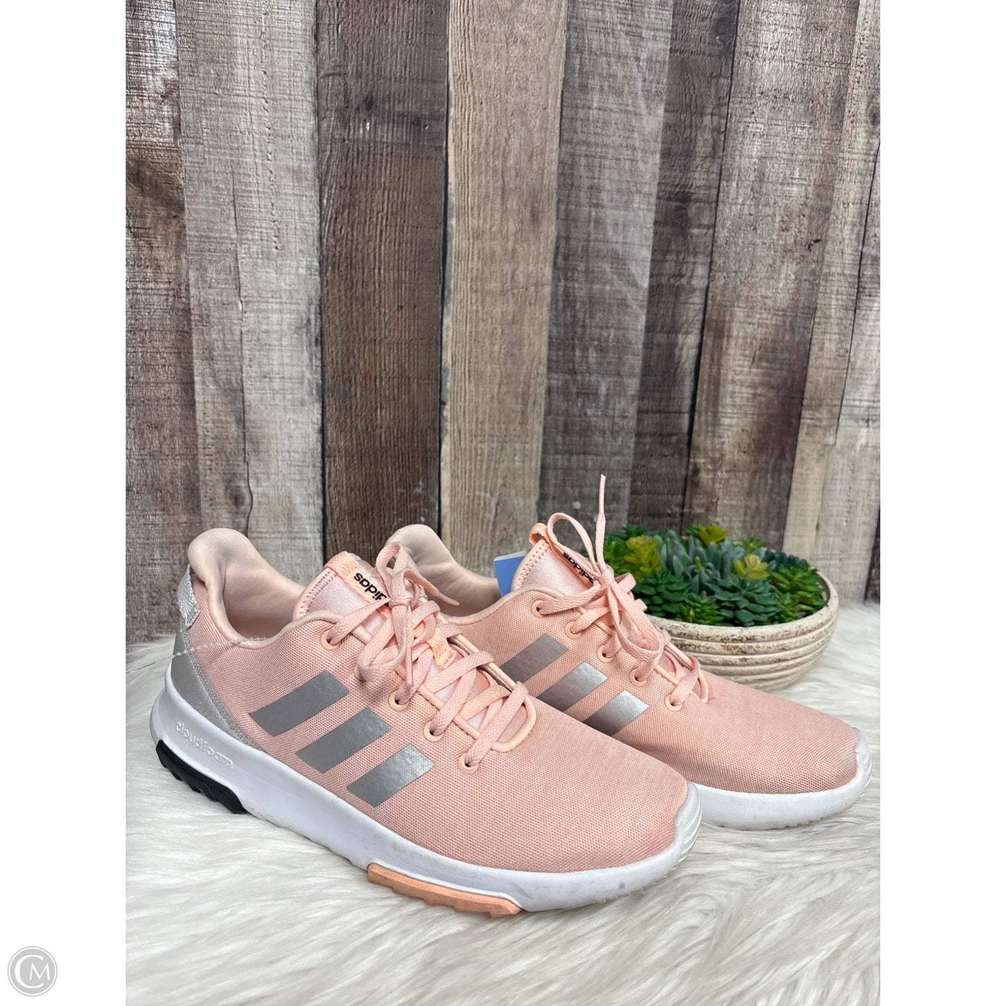 Shoes Athletic By Adidas In Pink, Size: 7