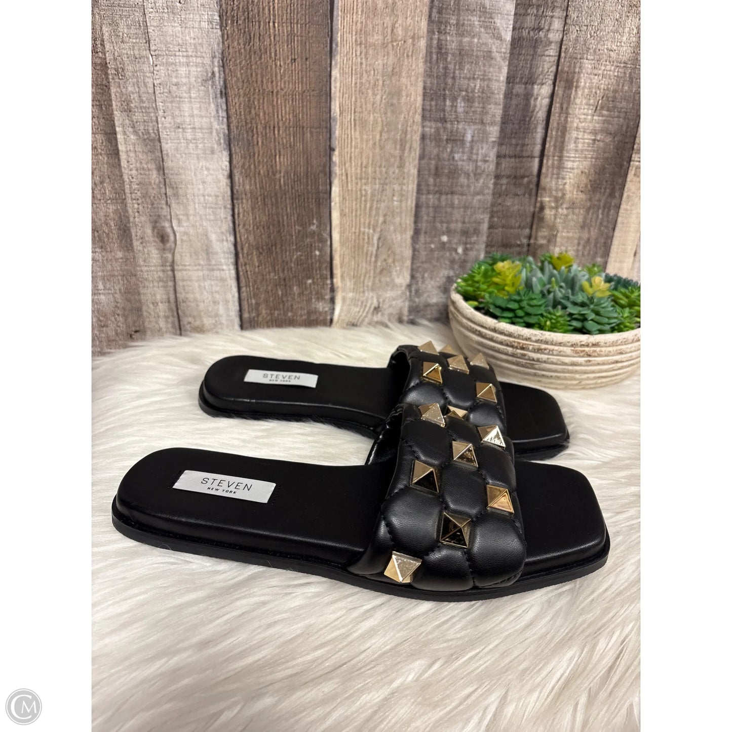 Shoes Flats By Steven Ross In Black, Size: 8.5