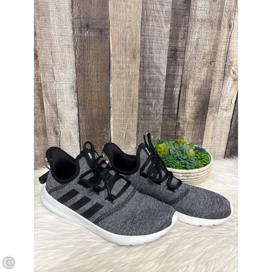 Shoes Athletic By Adidas In Black & Grey, Size: 9