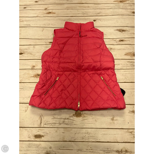 Vest Puffer & Quilted By Talbots In Pink, Size: Sp
